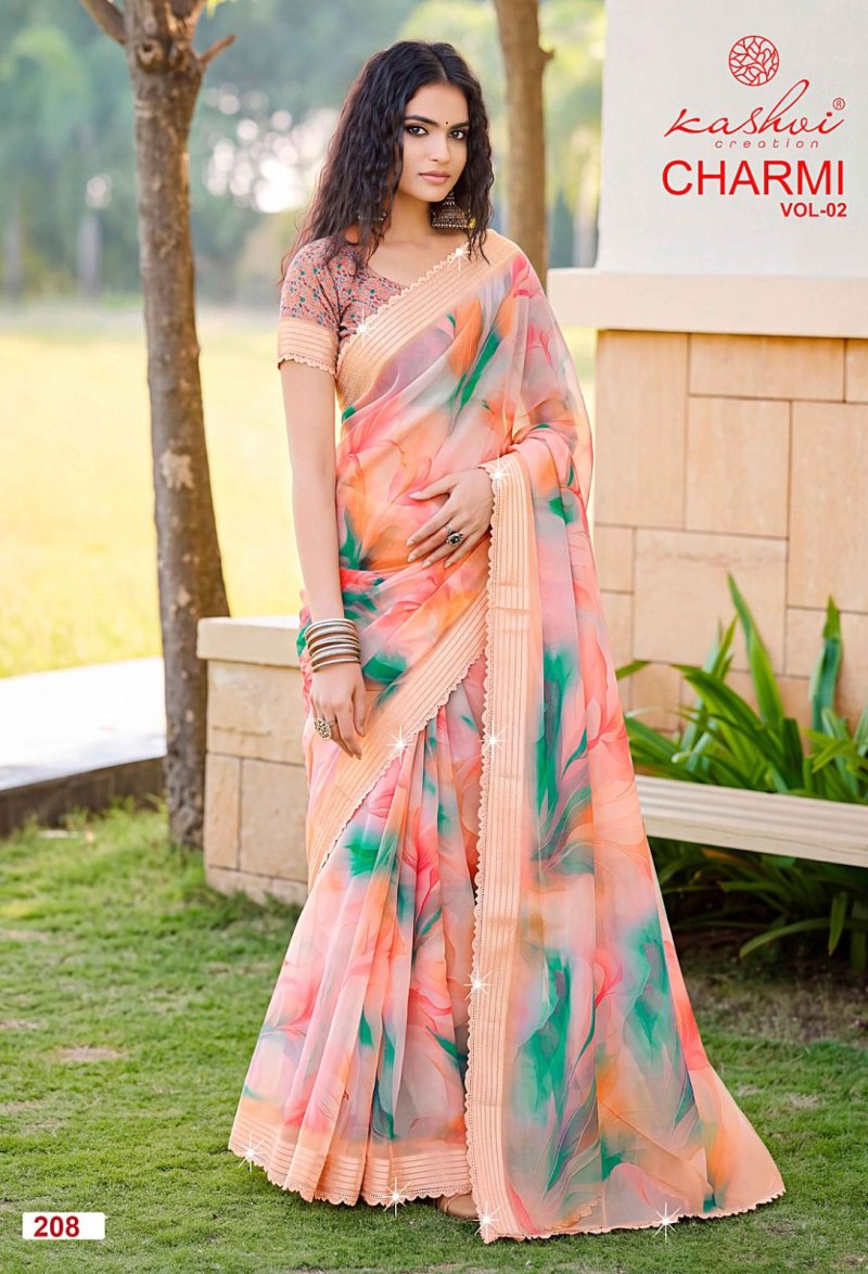 Charmi Vol 2 By Kashvi Weightless Printed Fancy Saree 